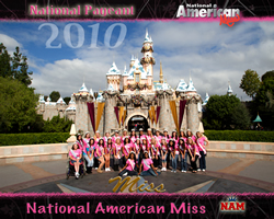 The 2010 National American Miss National Contestants.